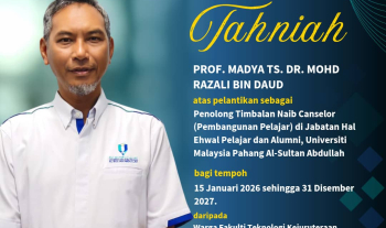 Pemakluman Pelantikan Baharu Jawatan Giliran UMPSA